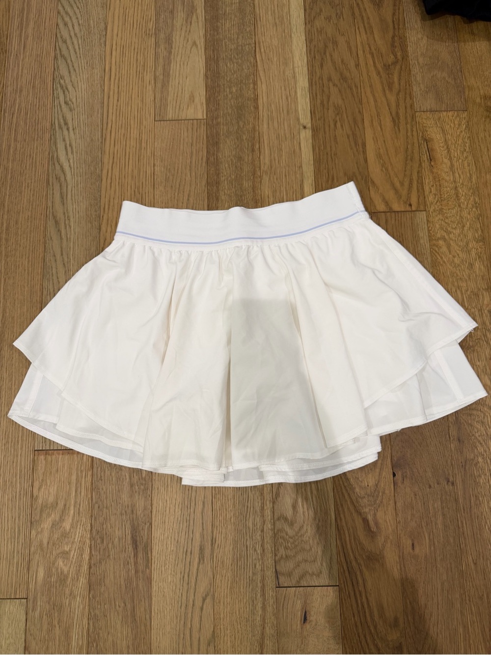 lululemon athletica White Layered Mini Skirt